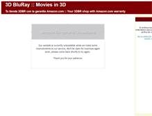 Tablet Screenshot of 3dbluray.com